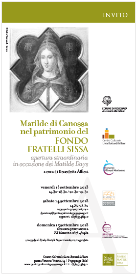 Matilde di Canossa nel patrimonio del Fondo Fratelli Sissa