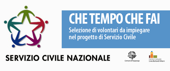 Servizio Civile Nazionale - Che tempo che fai