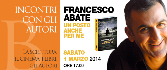 Incontri con gli autori: Francesco Abate