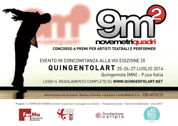 Novemetriquadri. Concorso QuingentolArt 2014