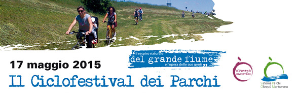 Ciclofestival dei Parchi dell’Oltrepò Mantovano. 17 maggio 2015
