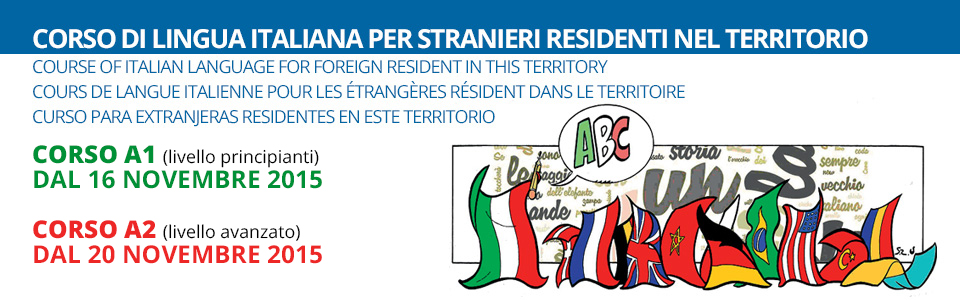 Corsi di lingua italiana per stranieri 2015