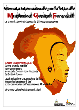 Giornata Internazionale per la lotta alle Mutilazioni Genitali Femminili