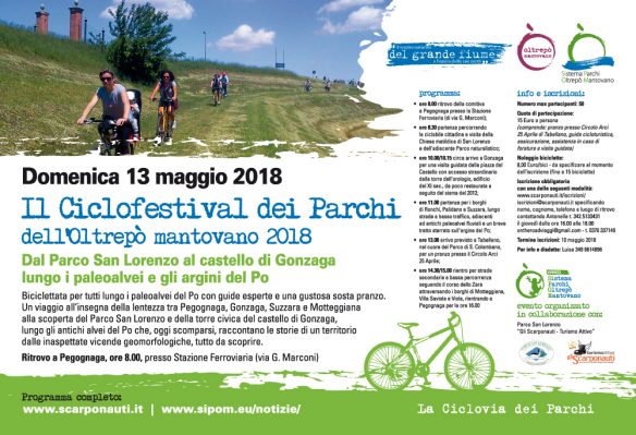 Ciclofestival dei Parchi dell’Oltrepò mantovano 2018