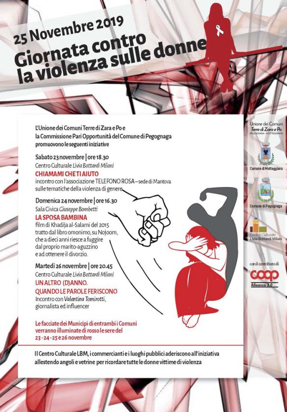 25 Novembre 2019 - Giornata contro la violenza sulle donne