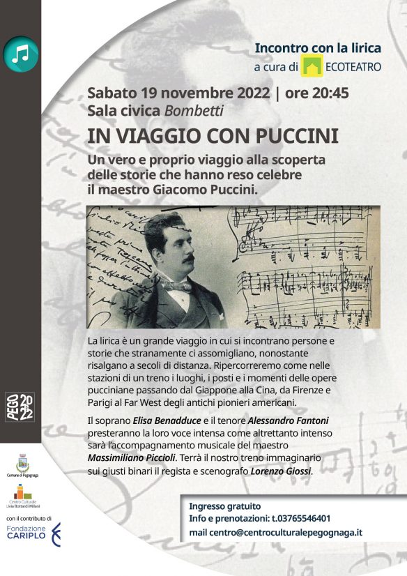 In viaggio con Puccini