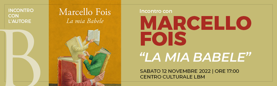 Incontro con l'autore Marcello Fois