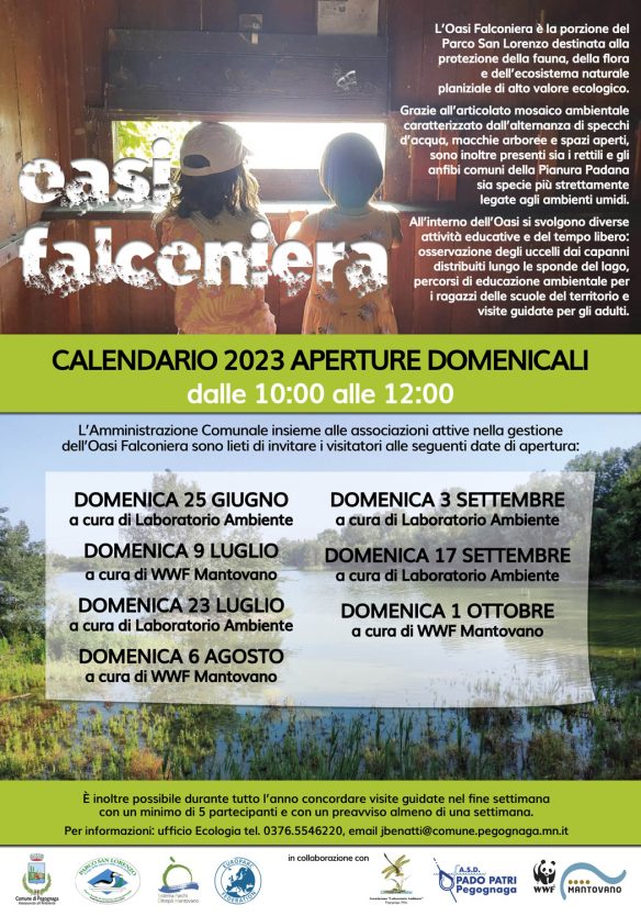 Oasi Falconiera - Calendario 2023