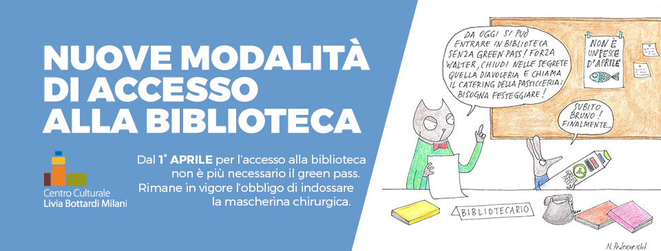 Nuove modalità di accesso alla biblioteca