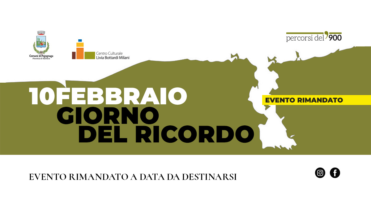 10 febbraio – Giorno del Ricordo