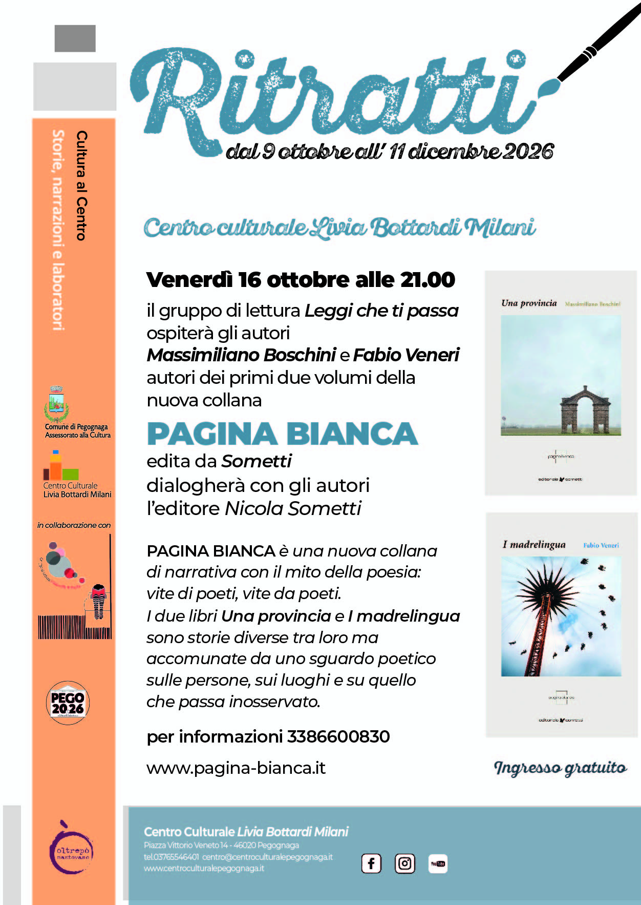 Pagina Bianca - Rassegna Ritratti